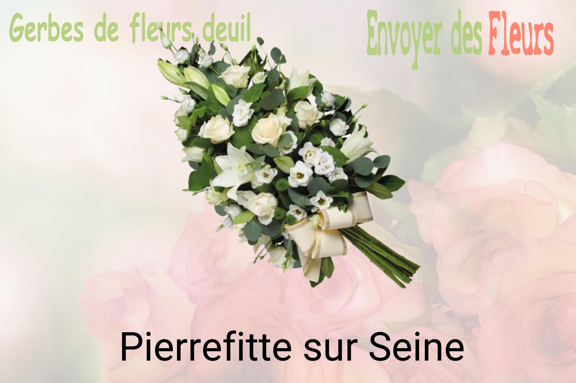 Gerbe de fleurs de deuil livrée à Pierrefitte-sur-Seine
