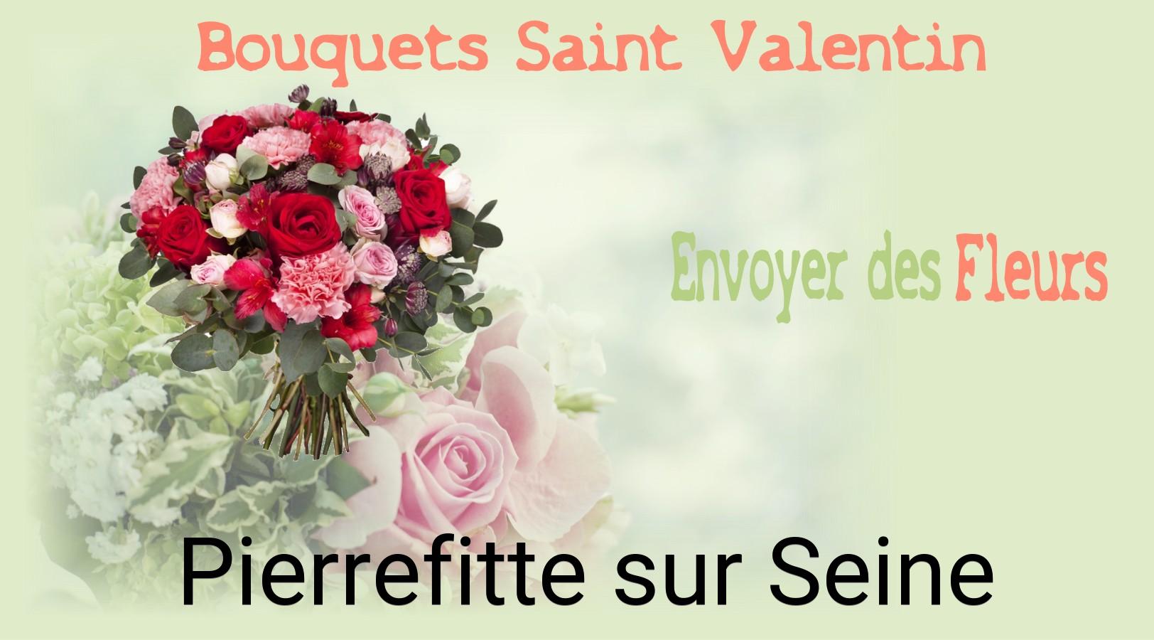 Roses de Saint-Valentin livrées à Pierrefitte-sur-Seine